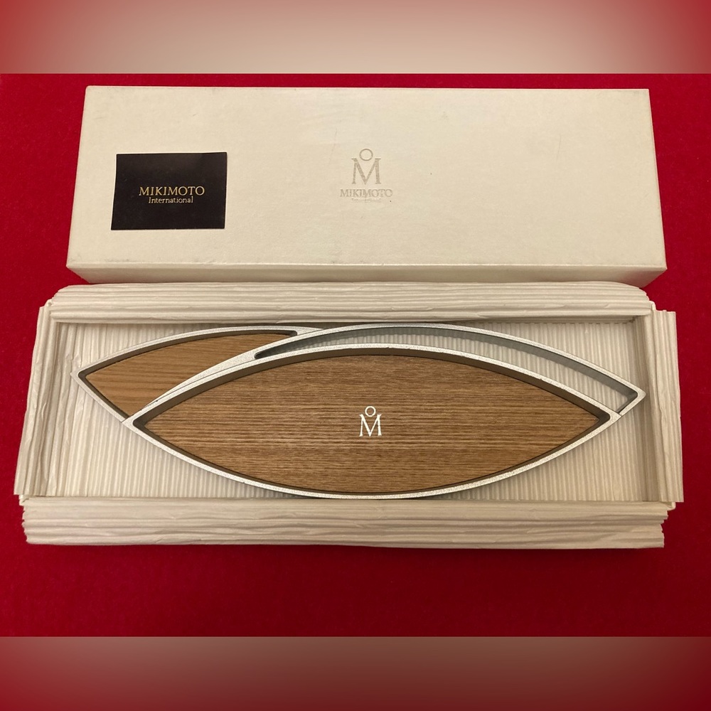 Mikimoto wooden tray